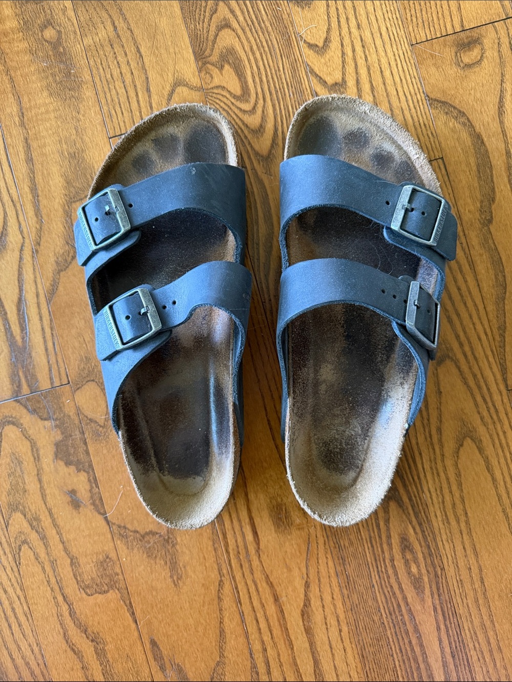 Men’s two-strap Birkenstock sandals